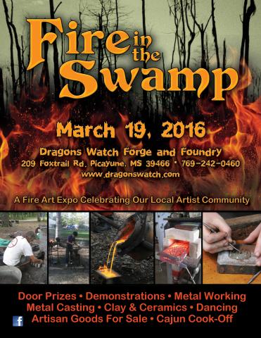 Fire in the swamp 2016